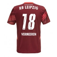 Fotballdrakt Herre RB Leipzig Arthur Vermeeren #18 Bortedrakt 2024-25 Kortermet